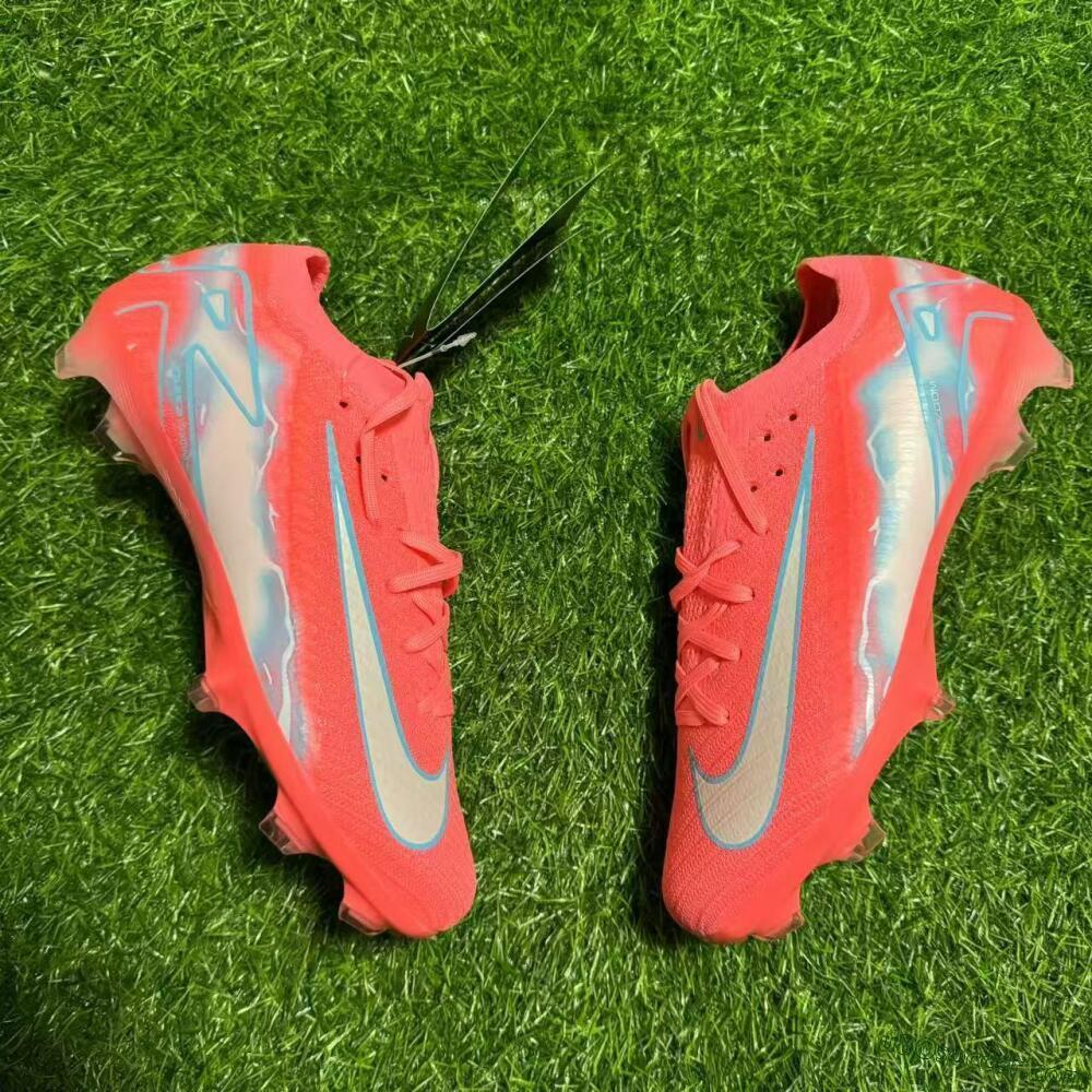 Nike Air Zoom Mercurial Vapor 16 Elite FG Firm Ground Soccer Cleats - Red/Silver/Blue