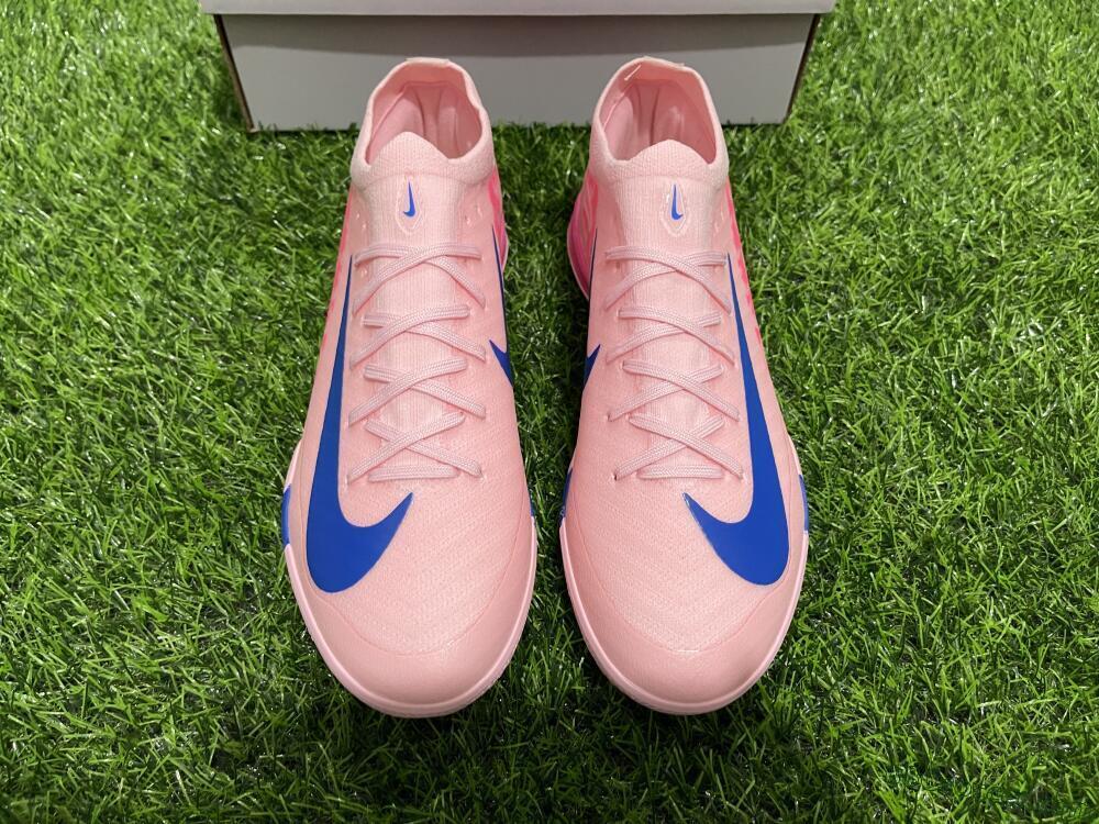 Nike Air Zoom Mercurial Vapor 16 Elite IC Indoor & Futsal Soccer Shoes - Pink/Blue/White