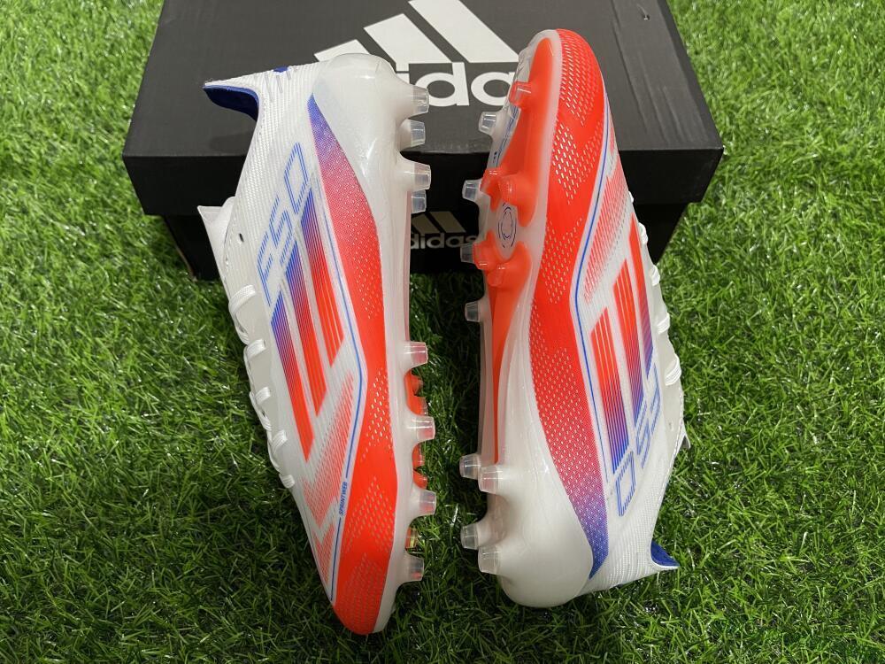Adidas F50 Elite AG Artificial Grass Soccer Cleats - Red/White/Blue