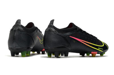 Nike Mercurial Vapor 14 Elite AG Artificial Grass Soccer Cleats - Black/Yellow/Pink