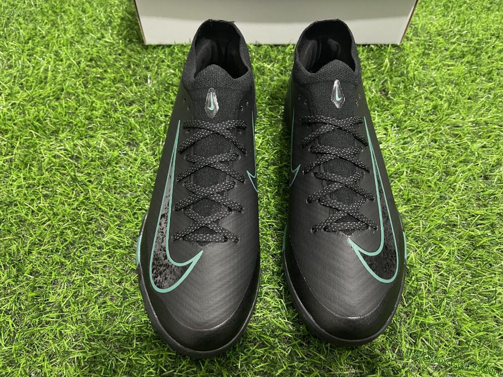 Nike Air Zoom Mercurial Vapor 16 Elite IC Indoor & Futsal Soccer Shoes - Black/Blue/White