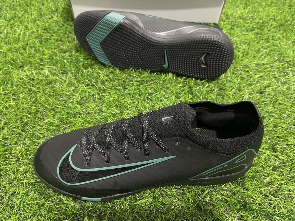 Nike Air Zoom Mercurial Vapor 16 Elite IC Indoor & Futsal Soccer Shoes - Black/Blue/White