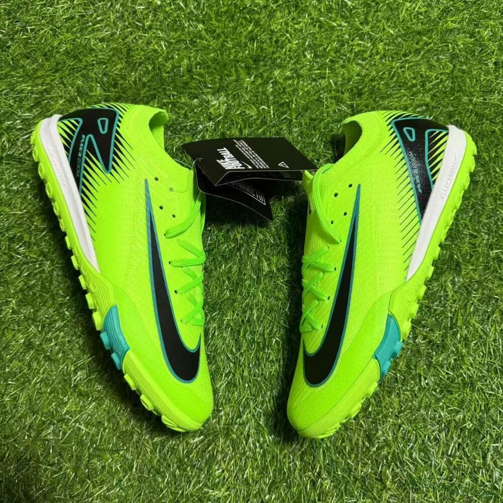 Nike Air Zoom Mercurial Vapor 16 Elite TF Artificial Turf Soccer Shoes - Yellow/Black/Blue