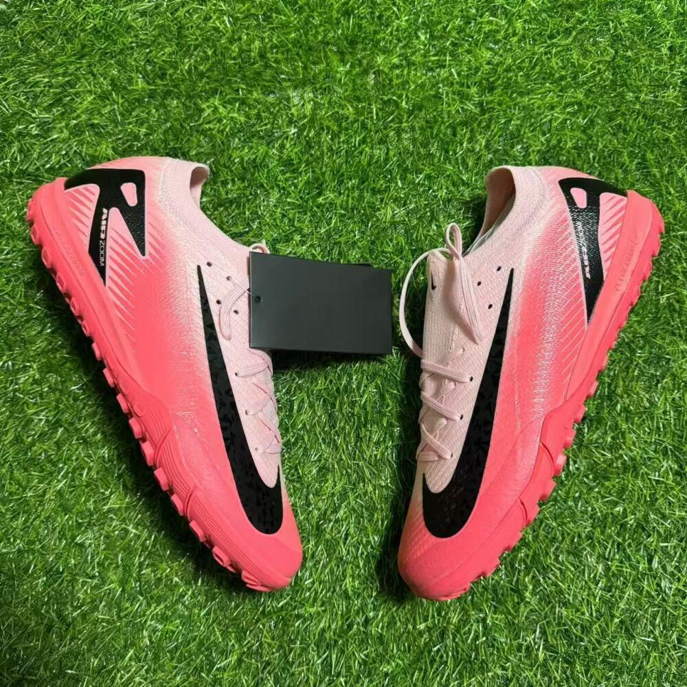 Nike Air Zoom Mercurial Vapor 16 Elite TF Artificial Turf Soccer Shoes - Pink/Black