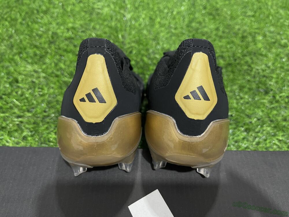 Adidas Predator Elite Tongue FG Firm Ground Soccer Cleats - Black/Gold