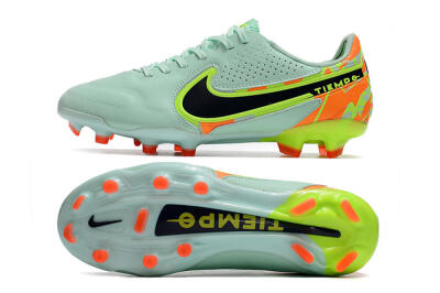 Nike Tiempo Legend 9 Elite FG Firm Ground Soccer Cleats - Jade/Yellow/Black