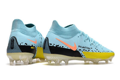 Nike Phantom GT2 DF Elite FG Firm Ground Soccer Cleats - Jade/Yellow/Pink