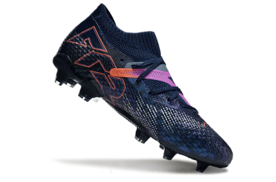 Puma Future Ultimate FG Firm Ground Soccer Cleats - Blue/Pink/Yellow