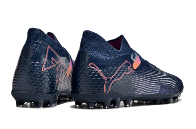 Puma Future Ultimate MG Multi Ground Soccer Cleats - Blue/Pink/Yellow