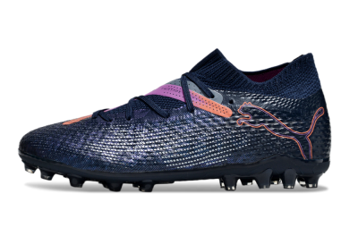 Puma Future Ultimate MG Multi Ground Soccer Cleats - Blue/Pink/Yellow