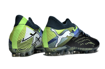 Puma Future Ultimate MG Multi Ground Soccer Cleats - Black/Blue/Yellow