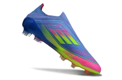 Adidas F50 Elite FG Firm Ground Soccer Cleats - Blue/Pink/Yellow