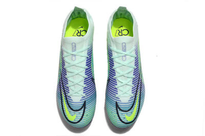 ike Mercurial Vapor 14 Elite FG Firm Ground Soccer Cleats - Blue/Jade/Yellow