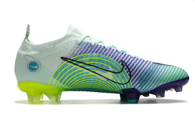 ike Mercurial Vapor 14 Elite FG Firm Ground Soccer Cleats - Blue/Jade/Yellow