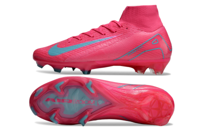 Nike Air Zoom Mercurial Superfly 16 Elite FG Firm Ground Soccer Cleats - Pink/Mint