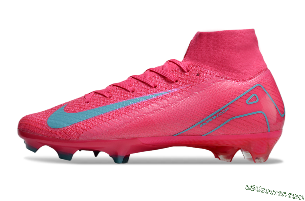 Nike Air Zoom Mercurial Superfly 16 Elite FG Firm Ground Soccer Cleats - Pink/Mint 4