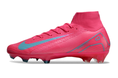Nike Air Zoom Mercurial Superfly 16 Elite FG Firm Ground Soccer Cleats - Pink/Mint