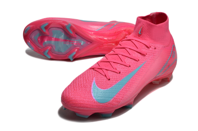 Nike Air Zoom Mercurial Superfly 16 Elite FG Firm Ground Soccer Cleats - Pink/Mint