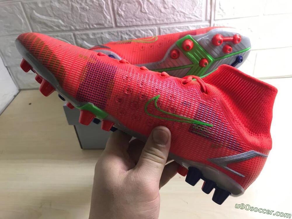 Nike Mercurial Superfly 8 Elite AG Soccer Cleats - Red