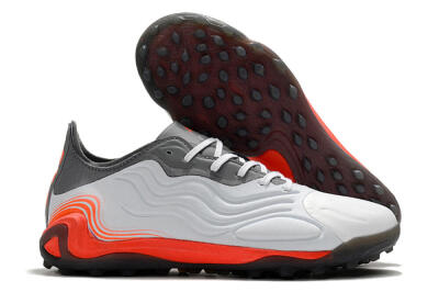 Adidas Copa Sense.1 TF Artificial Turf Soccer Shoes - White/Grey/Red