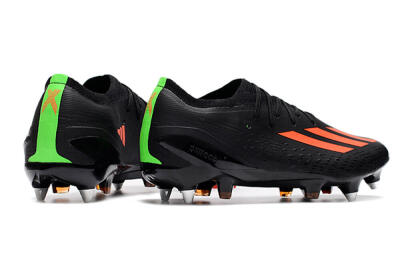 Adidas X Speedflow.1 SG Soft Ground Soccer Cleats - Black/Red/Silver