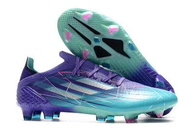 Adidas X Speedflow.1 Messi FG Firm Ground Soccer Cleats - Jade/Purple/Pink
