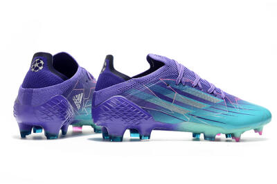 Adidas X Speedflow.1 Messi FG Firm Ground Soccer Cleats - Jade/Purple/Pink