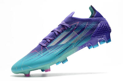 Adidas X Speedflow.1 Messi FG Firm Ground Soccer Cleats - Jade/Purple/Pink