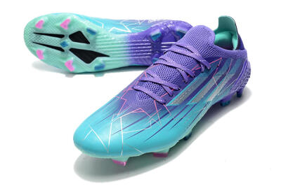 Adidas X Speedflow.1 Messi FG Firm Ground Soccer Cleats - Jade/Purple/Pink