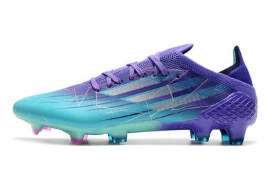 Adidas X Speedflow.1 Messi FG Firm Ground Soccer Cleats - Jade/Purple/Pink