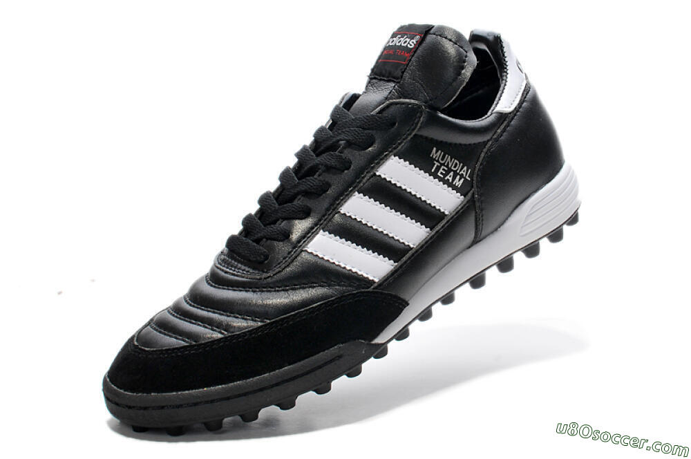 Adidas Copa Mundial Team Astro TF Artificial Turf Soccer Shoes - Black/White/Red 5