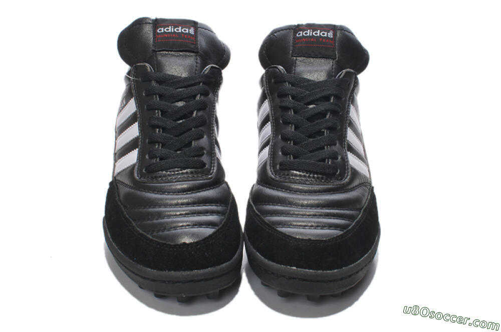 Adidas Copa Mundial Team Astro TF Artificial Turf Soccer Shoes - Black/White/Red 6