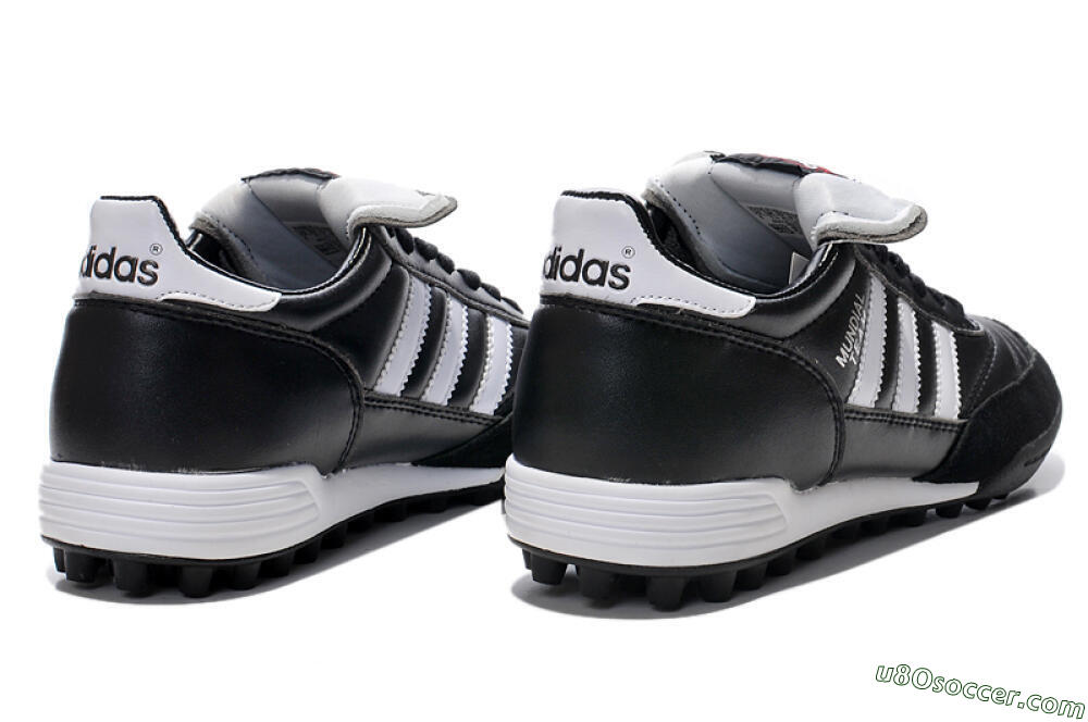 Adidas Copa Mundial Team Astro TF Artificial Turf Soccer Shoes - Black/White/Red 8