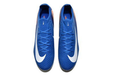 Nike Air Zoom Mercurial Vapor 16 Elite FG Firm Ground Soccer Cleats - Blue/White/Orange