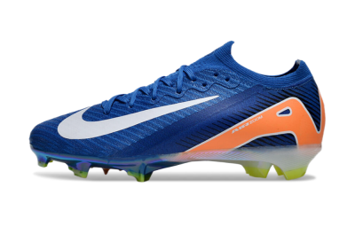 Nike Air Zoom Mercurial Vapor 16 Elite FG Firm Ground Soccer Cleats - Blue/White/Orange