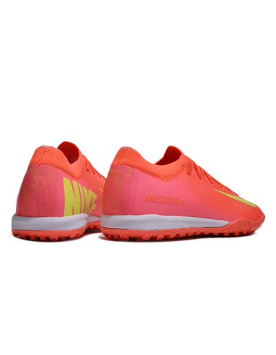 Nike Air Zoom Mercurial Vapor 16 Elite TF Artificial Turf Soccer Shoes - Pink/Yellow/White