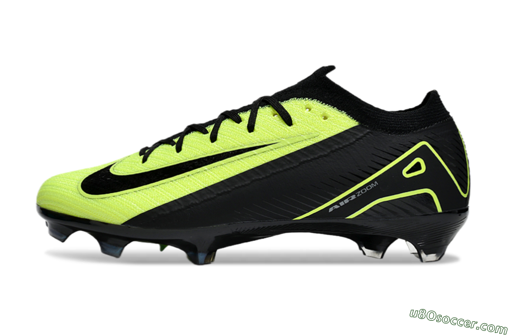 Nike Air Zoom Mercurial Vapor 16 Elite FG Firm Ground Soccer Cleats - Yellow/Black/Blue 2
