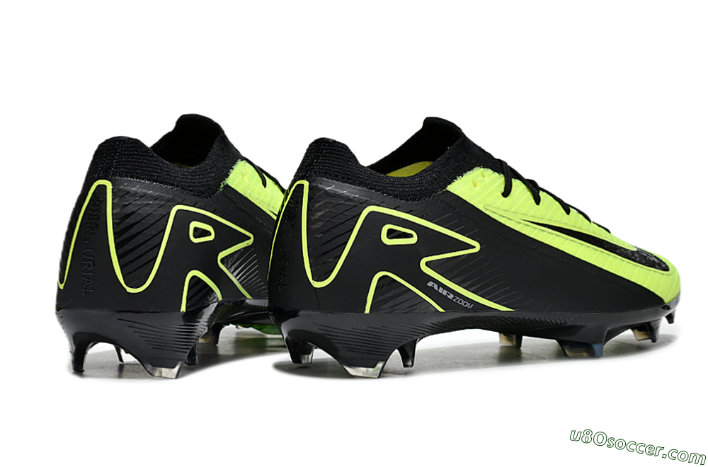 Nike Air Zoom Mercurial Vapor 16 Elite FG Firm Ground Soccer Cleats - Yellow/Black/Blue 6