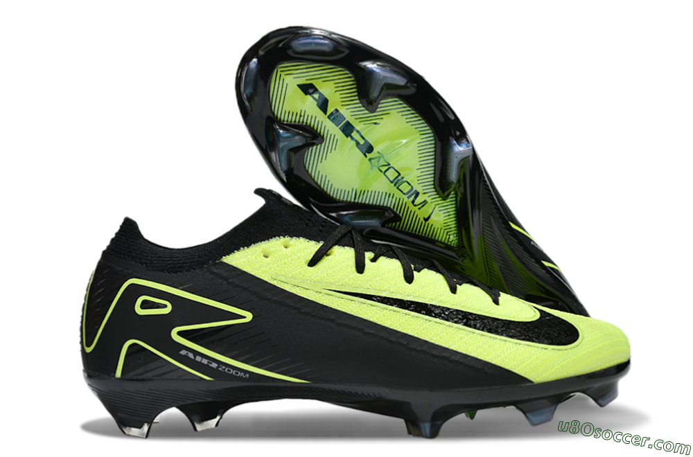 Nike Air Zoom Mercurial Vapor 16 Elite FG Firm Ground Soccer Cleats - Yellow/Black/Blue 1