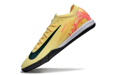 Nike Air Zoom Mercurial Vapor 16 Elite IC Indoor & Futsal Soccer Shoes - Yellow/Black/Red