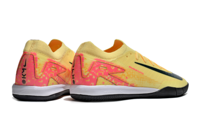 Nike Air Zoom Mercurial Vapor 16 Elite IC Indoor & Futsal Soccer Shoes - Yellow/Black/Red