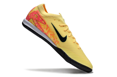 Nike Air Zoom Mercurial Vapor 16 Elite IC Indoor & Futsal Soccer Shoes - Yellow/Black/Red