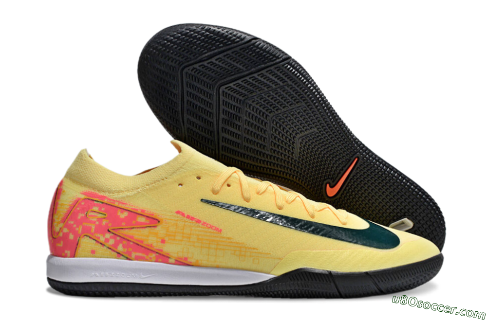 Nike Air Zoom Mercurial Vapor 16 Elite IC Indoor & Futsal Soccer Shoes - Yellow/Black/Red 1