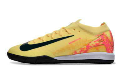 Nike Air Zoom Mercurial Vapor 16 Elite IC Indoor & Futsal Soccer Shoes - Yellow/Black/Red