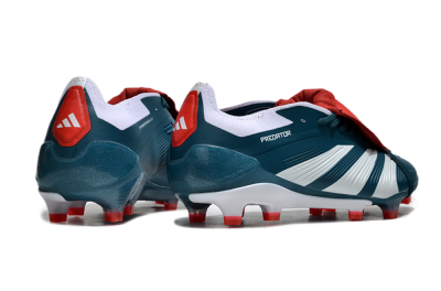 Adidas Predator Elite Foldover Tongue FG Firm Ground Soccer Cleats - Green/White/Red