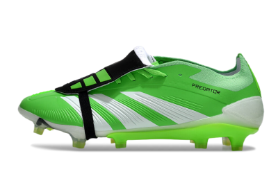 Adidas Predator Elite Foldover Tongue FG Firm Ground Soccer Cleats - Green/White/Black
