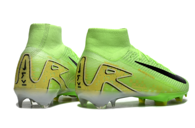 Nike Air Zoom Mercurial Superfly 10 Elite FG Firm Ground Soccer Cleats - Green/Black/White