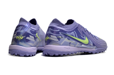 Nike Phantom GX 2 Elite TF Artificial Turf Soccer Shoes - Purple/Yellow/White