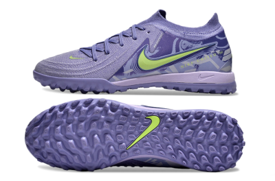 Nike Phantom GX 2 Elite TF Artificial Turf Soccer Shoes - Purple/Yellow/White