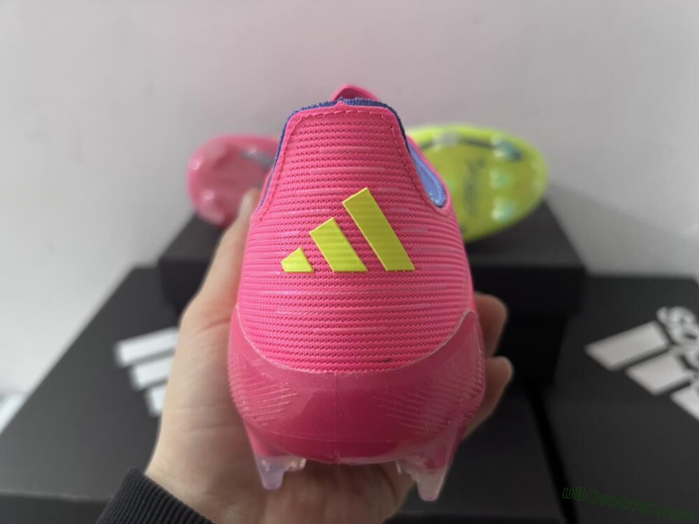 Adidas F50 Elite FG Firm Ground Soccer Cleats - Red/Yellow/Blue